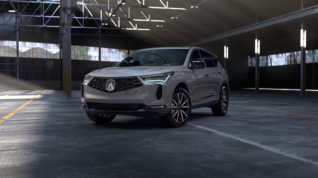 Exterior View of 2026 Acura RDX A-Spec in Urban Gray Pearl